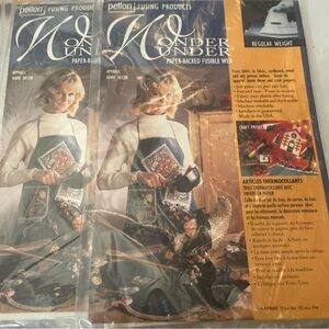 2 New Packs of Fusible Web